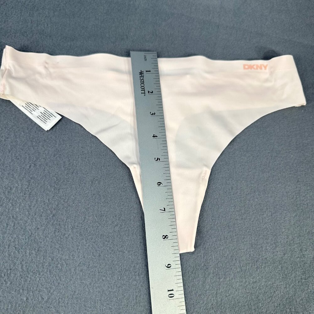 Dkny Womens Size Medium Panty Thong Seamless Light Pink New Without Tags - Picture 8 of 9